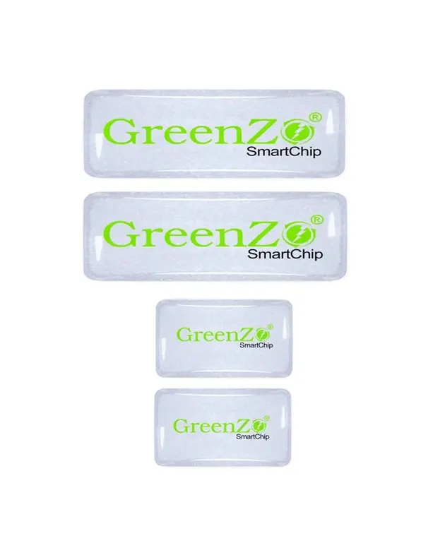 Greenzo Anti Radiation Protection Chip For Laptops & Mobile (set Of 2 Pcs.) {combo}