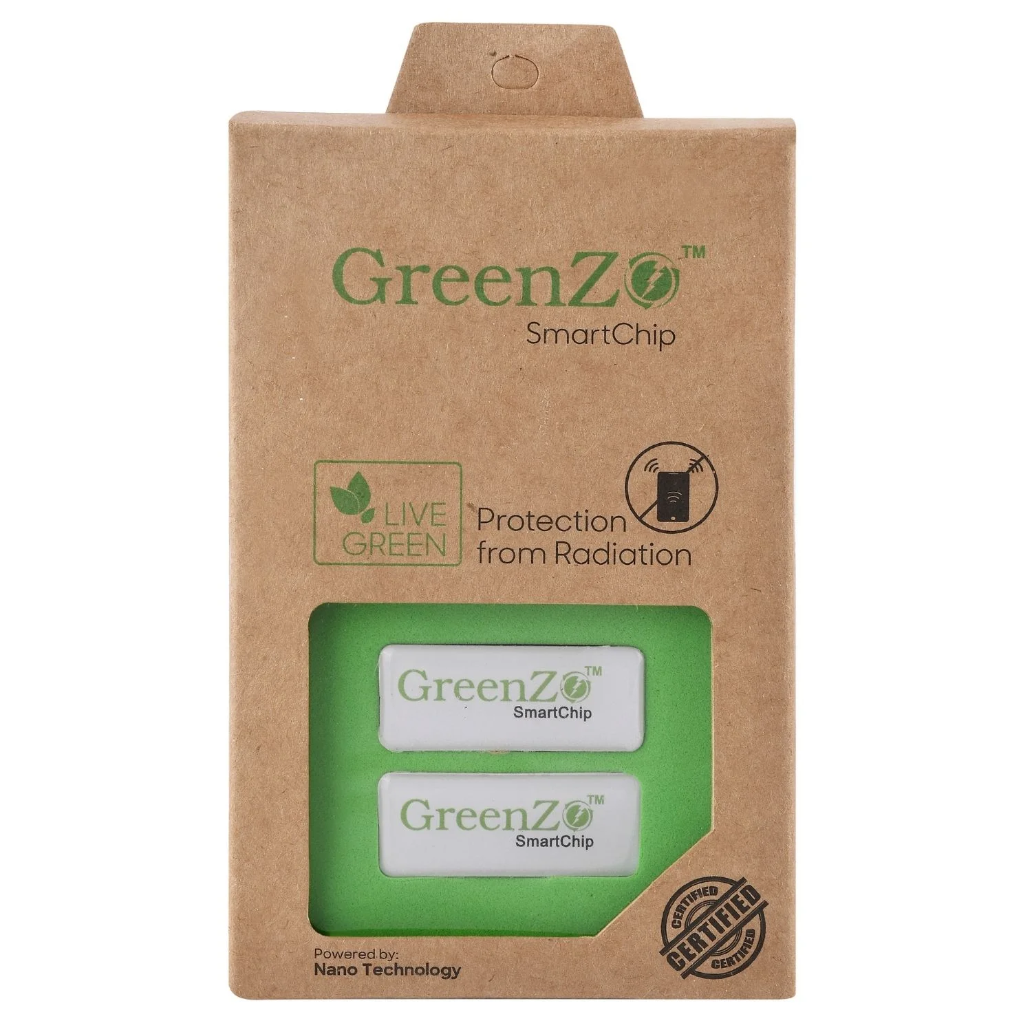 Greenzo Anti Radiation Protection Chip For Laptops Set Of 2 - Image 4